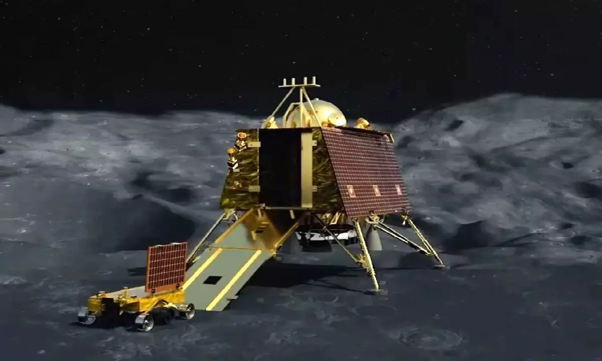 ISRO's Vikram Lander Detects Unanticipated Temperature Fluctuations on the Moon, Peaking at 70°C